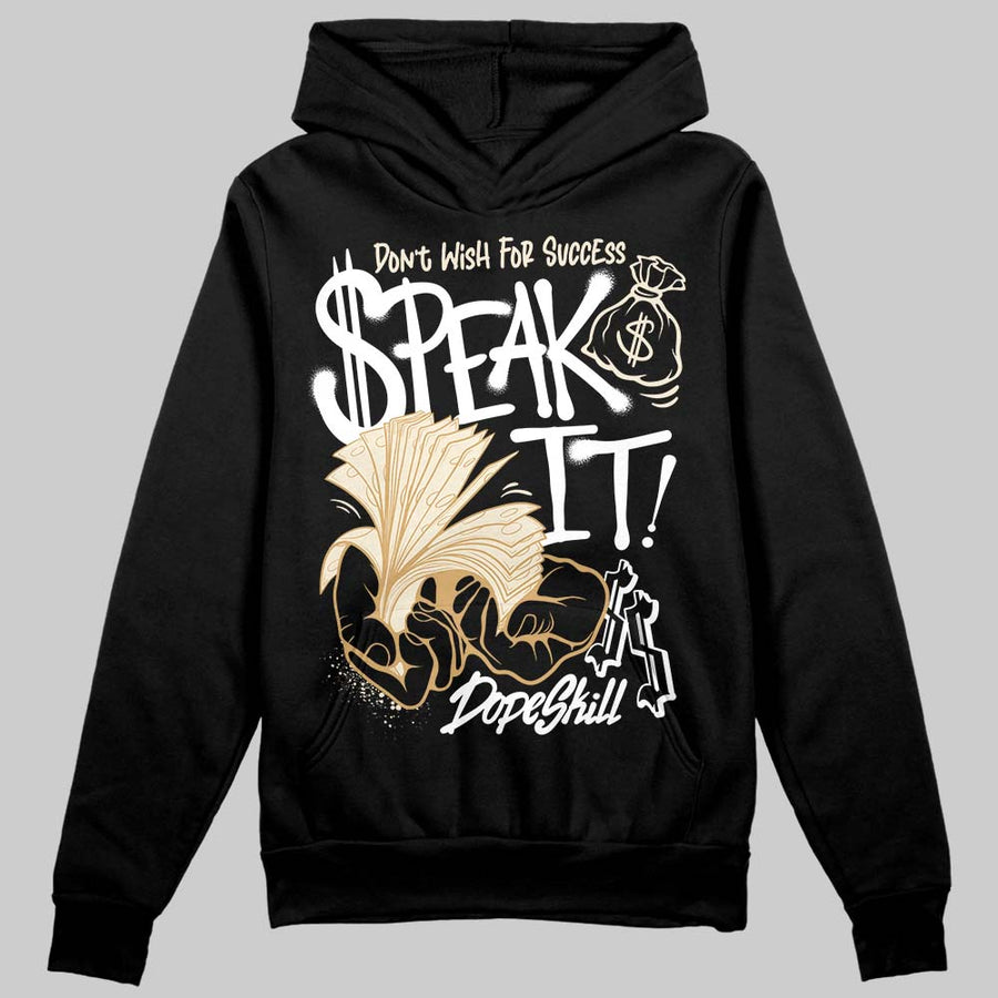 Reverse Metallic 5s DopeSkill Hoodie Sweatshirt Speak It Graphic