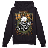 Olive 5s DopeSkill Hoodie Sweatshirt Trapped Halloween Graphic
