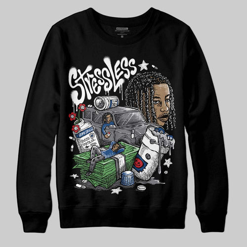 Flint Grey 9s DopeSkill Sweatshirt Stressless Graphic