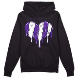 PURPLE Collection DopeSkill Hoodie Sweatshirt Slime Drip Heart Graphic