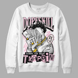 Dunk Low Pink Foam DopeSkill Sweatshirt Sorry I've Been Trappin Graphic