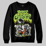 Neon Green 'Paper Chaser Boy' DopeSkill Graphic Sweatshirt