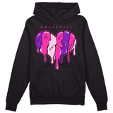 Pink Collection DopeSkill Hoodie Sweatshirt Slime Drip Heart Graphic