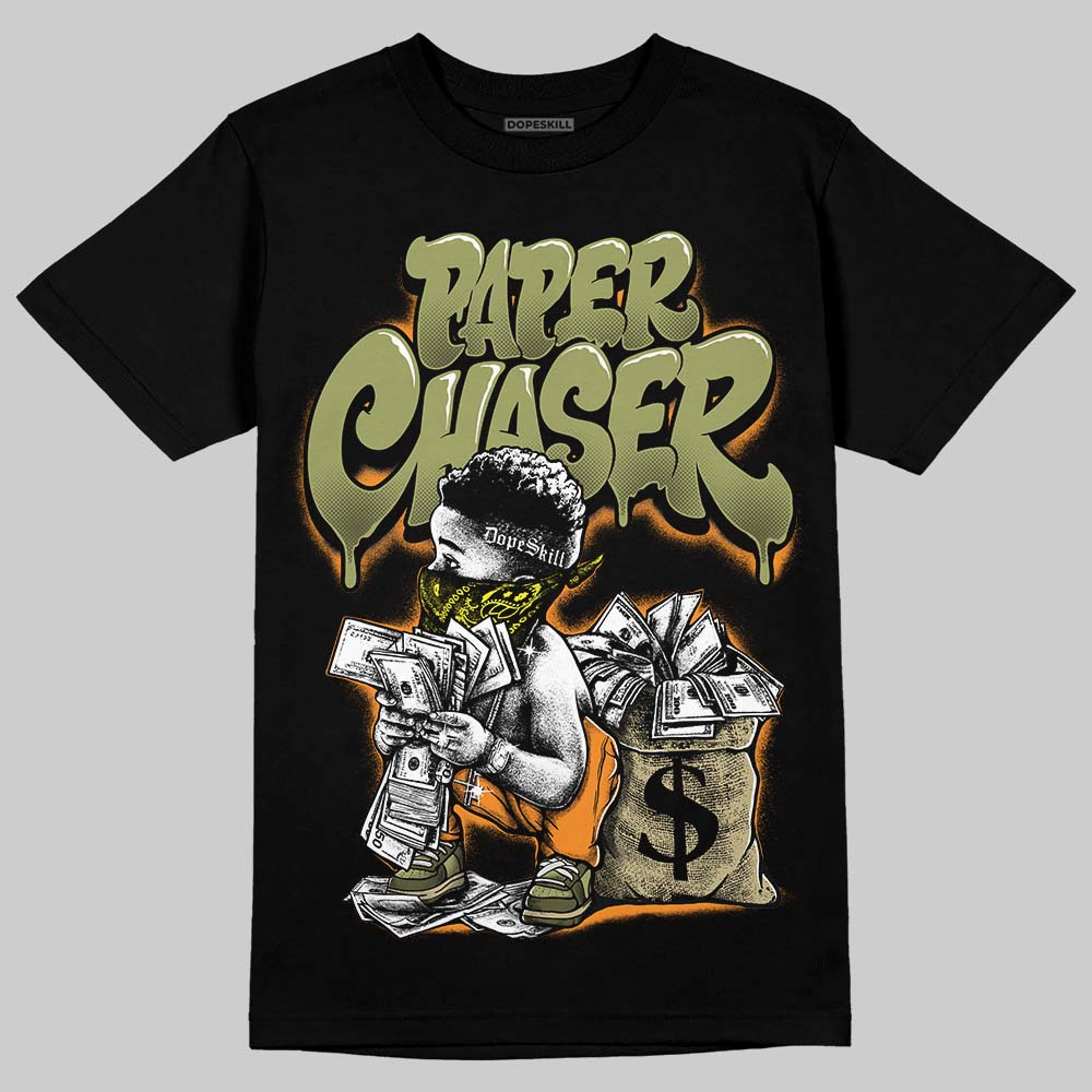 Olive 'Paper Chaser Boy' DopeSkill Graphic T-Shirt