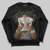 Black Cat 4s DopeSkill Long Sleeve T-Shirt Rich Youth Graphic