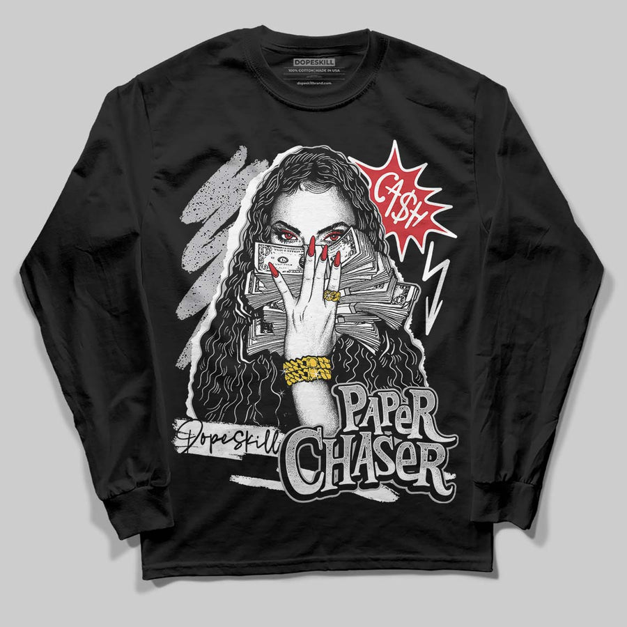 White Cement 4s DopeSkill Long Sleeve T-Shirt NPC Graphic