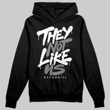 Flint Grey 9s DopeSkill Hoodie Sweatshirt They Not Like Us Graphic