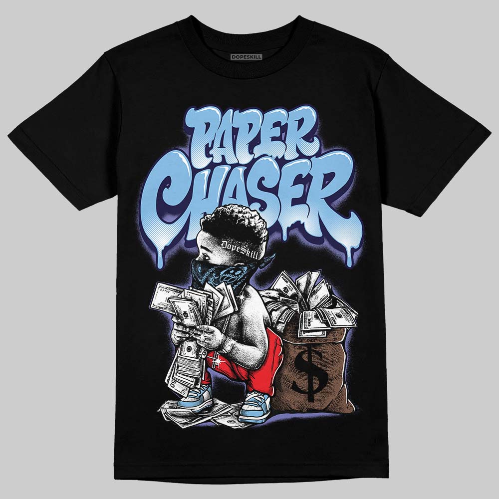 University Blue 'Paper Chaser Boy' DopeSkill Graphic T-Shirt