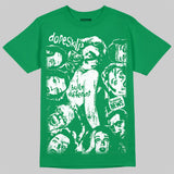 Green Collection DopeSkill T-Shirt Built Different Graphic