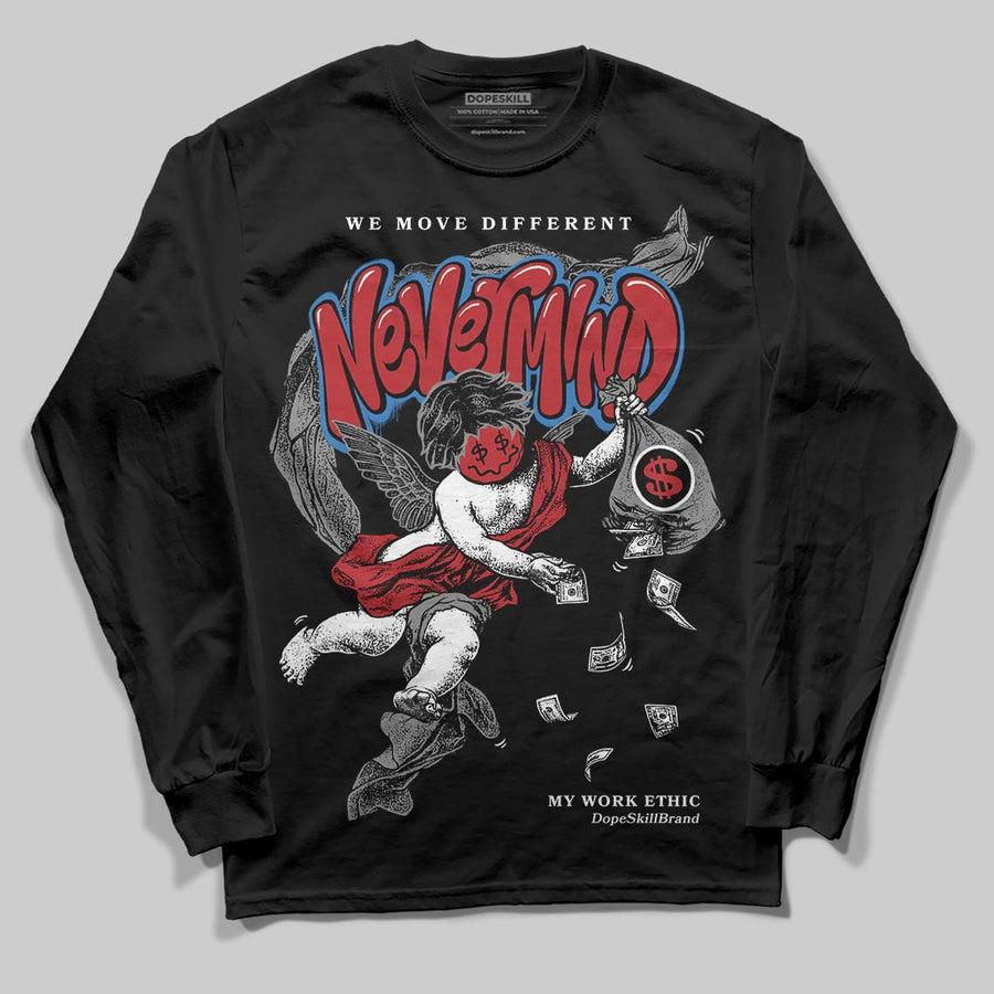 Bugs Bunny 8s DopeSkill Long Sleeve T-Shirt Nevermind Graphic