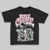 Medium Soft Pink 4s DopeSkill Toddler Kids T-shirt Paper Chaser Boy Graphic
