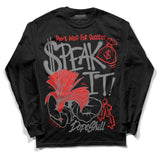 Grey Collection DopeSkill Long Sleeve T-Shirt Speak It Graphic