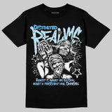 Legend Blue 11s DopeSkill T-Shirt Distorted Realms Graphic