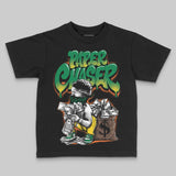 Green 'Paper Chaser Boy' DopeSkill Graphic Toddler Kids T-shirt