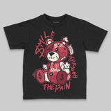 Valentine’s Day 4s DopeSkill Toddler Kids T-shirt Smile Through The Pain Graphic