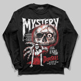 Fire Red “Black Tongue” 5s DopeSkill Long Sleeve T-Shirt Mystery Ghostly Grasp Graphic