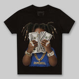 Royal Blue Collection DopeSkill Toddler Kids T-shirt Rich Youth Graphic
