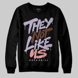 Harris Tweed x Denim Turquoise Dunk DopeSkill Sweatshirt They Not Like Us Graphic