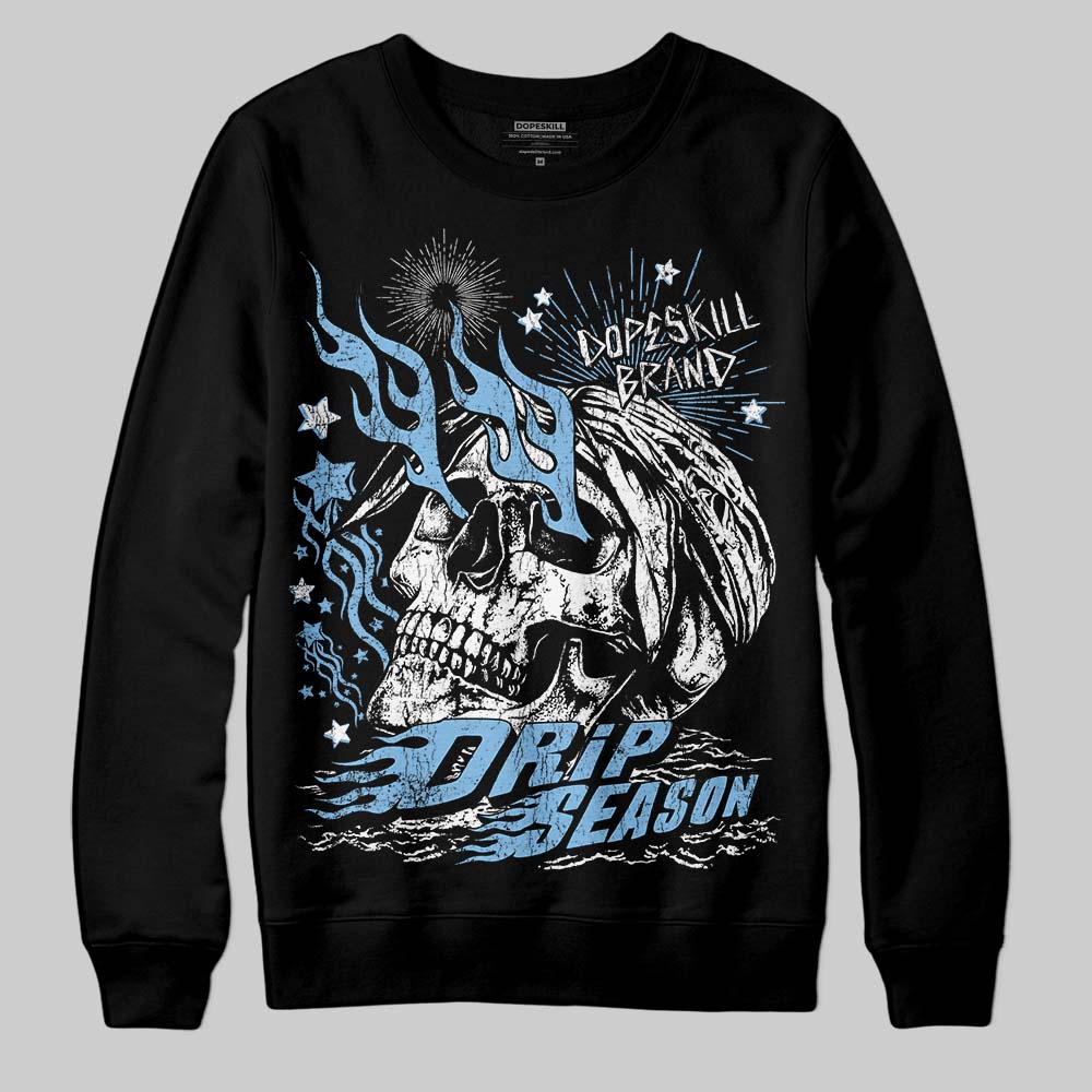 University Blue Collection DopeSkill Sweatshirt Drip Season Graphic