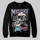 Harris Tweed x Denim Turquoise Dunk DopeSkill Sweatshirt Mystery Ghostly Grasp Graphic