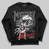 Black Cat 4s DopeSkill Long Sleeve T-Shirt Mystery Ghostly Grasp Graphic
