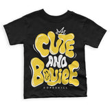 Black Tour Yellow AJ 4 Thunder DopeSkill Toddler Kids T-shirt Cute and Boujee Graphic