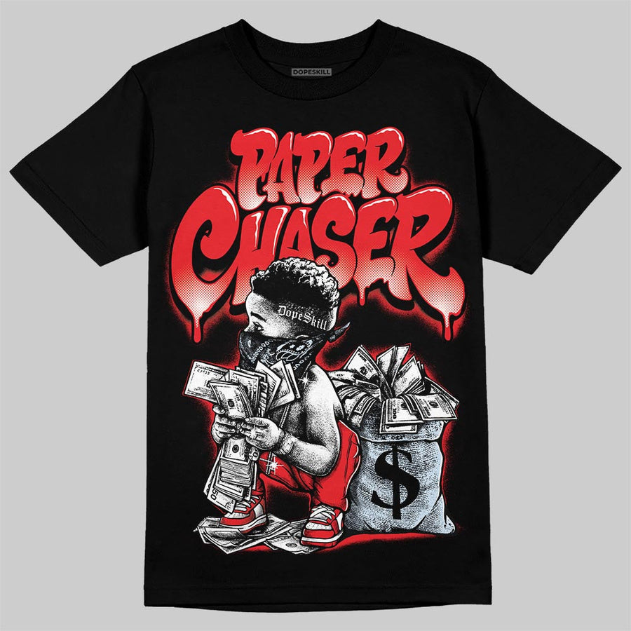 Cherry 11s DopeSkill T-Shirt Paper Chaser Boy Graphic