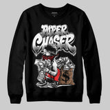 Black/White 'Paper Chaser Boy' DopeSkill Graphic Sweatshirt