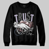 Harris Tweed x Denim Turquoise Dunk DopeSkill Sweatshirt Trust No One Graphic