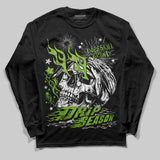 Neon Green Collection DopeSkill Long Sleeve T-Shirt Drip Season Graphic