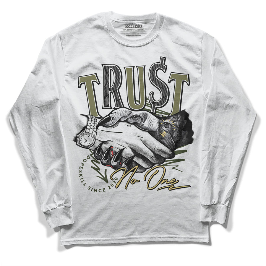 Craft Olive 4s DopeSkill Long Sleeve T-Shirt Trust No One Graphic