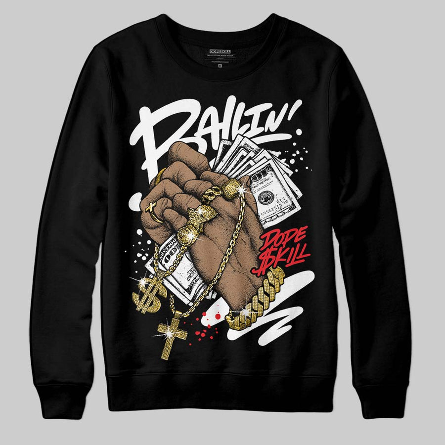 Dunk Panda White Black DopeSkill Sweatshirt Always Ballin' Graphic