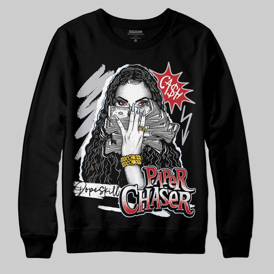 Black Metallic Reimagined 5s DopeSkill Sweatshirt NPC Graphic