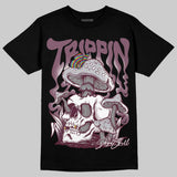 Burgundy 5s DopeSkill T-Shirt Trippin Graphic