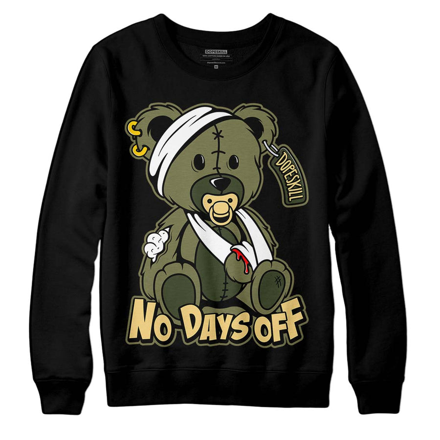 Craft Olive 4s DopeSkill Sweatshirt Hurt Bear Graphic
