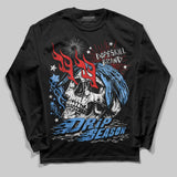 University Blue 6s DopeSkill Long Sleeve T-Shirt Drip Season Graphic