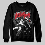 Black Cat 4s DopeSkill Sweatshirt Nevermind Graphic