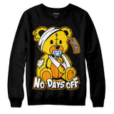 Yellow Ochre 6s DopeSkill Sweatshirt Hurt Bear Graphic