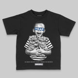 Flint Grey 9s DopeSkill Toddler Kids T-shirt Scared Money Don't Make No Money Graphic