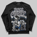 Flint Grey 9s DopeSkill Long Sleeve T-Shirt Paper Chaser Boy Graphic