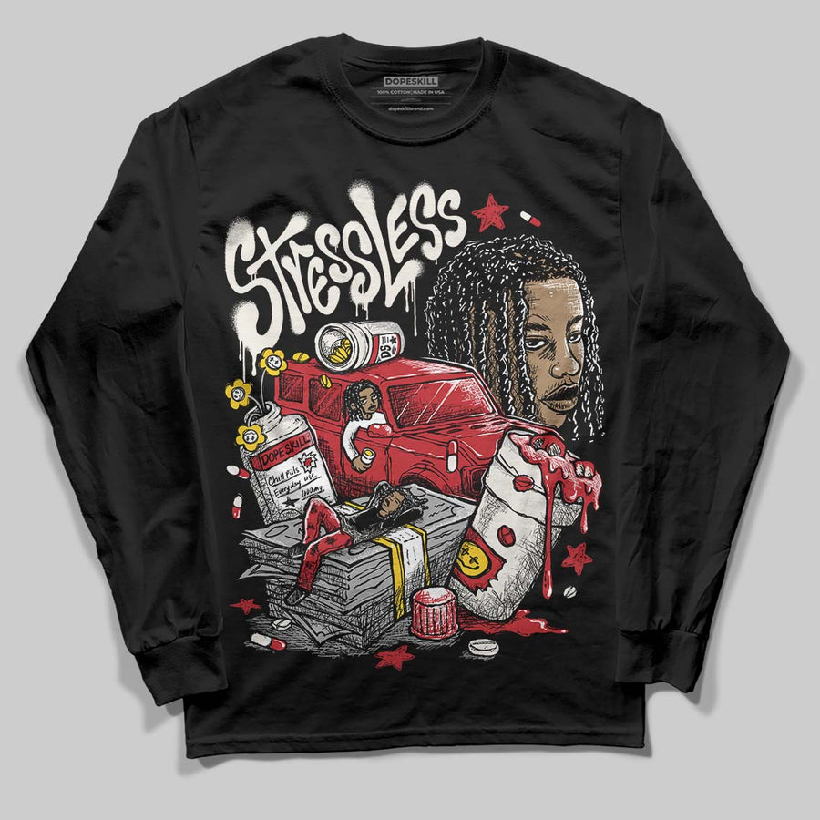 Flight Club 4s DopeSkill Long Sleeve T-Shirt Stressless Graphic