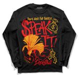 Red Collection DopeSkill Long Sleeve T-Shirt Speak It Graphic