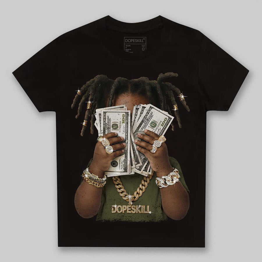 Olive Collection DopeSkill Toddler Kids T-shirt Rich Youth Graphic