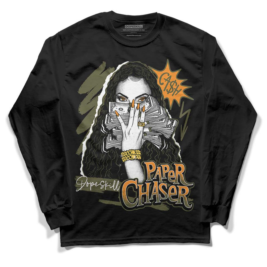 Olive 5s DopeSkill Long Sleeve T-Shirt NPC Graphic