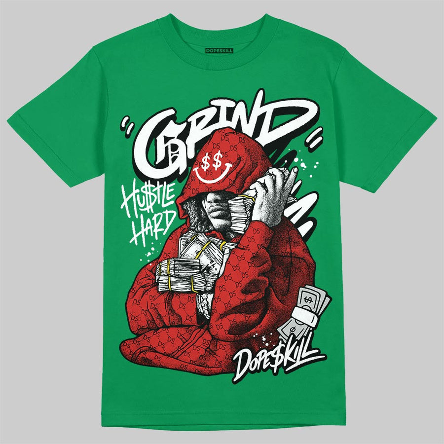 Green 'Grind Pray' DopeSkill Graphic T-Shirt