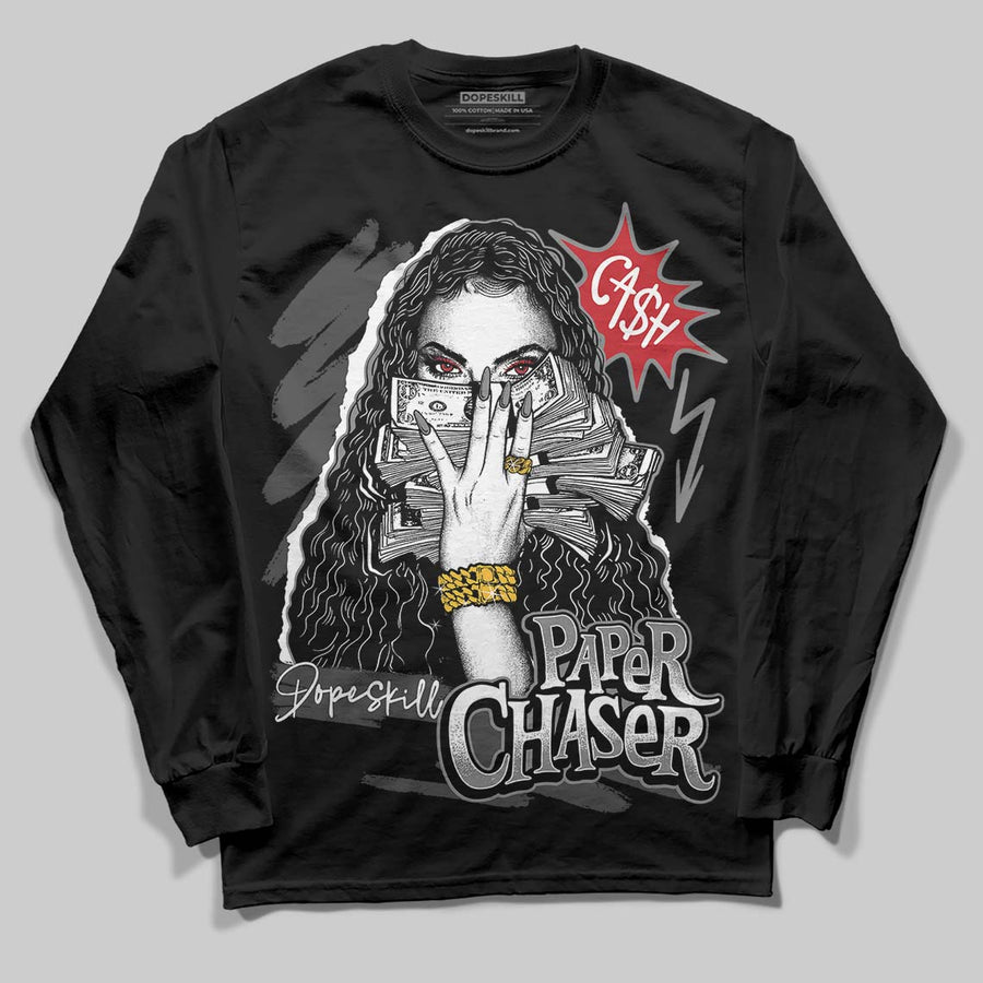 Black Cat 4s DopeSkill Long Sleeve T-Shirt NPC Graphic