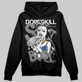 Flint Grey 9s DopeSkill Hoodie Sweatshirt Stay It Busy Graphic
