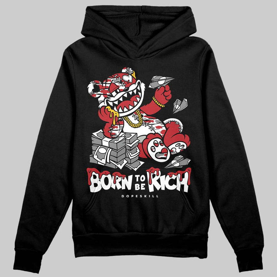 Bugs Bunny 8s DopeSkill Hoodie Sweatshirt Born To Be Rich Graphic