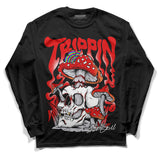 Red Cement 4S DopeSkill Long Sleeve T-Shirt Trippin Graphic