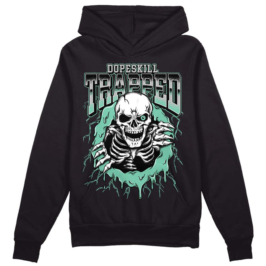 Green Glow 3s DopeSkill Hoodie Sweatshirt Trapped Halloween Graphic